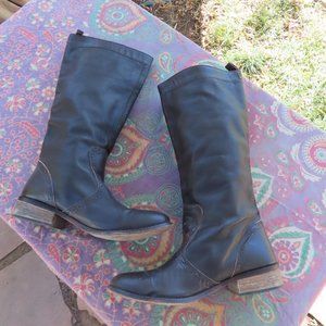 Diesel Leather Boots